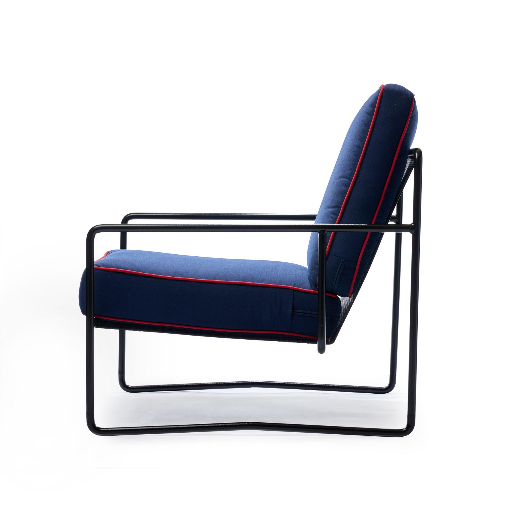 Modernist Round Bar Lounge Chair