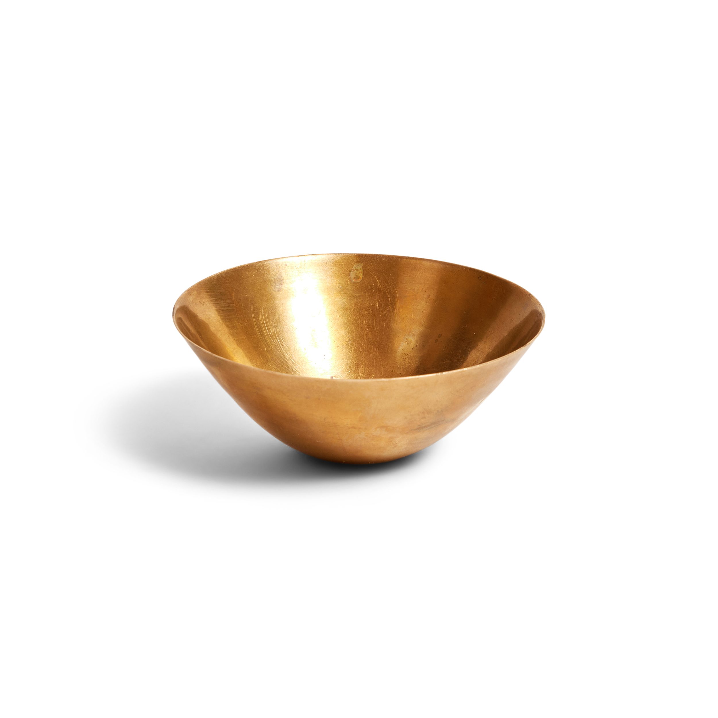 Petite Spun Brass Bowl