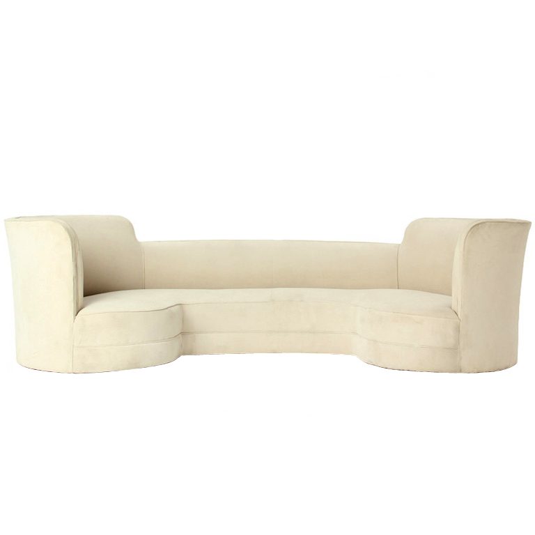 A Shapely Oasis Sofa we