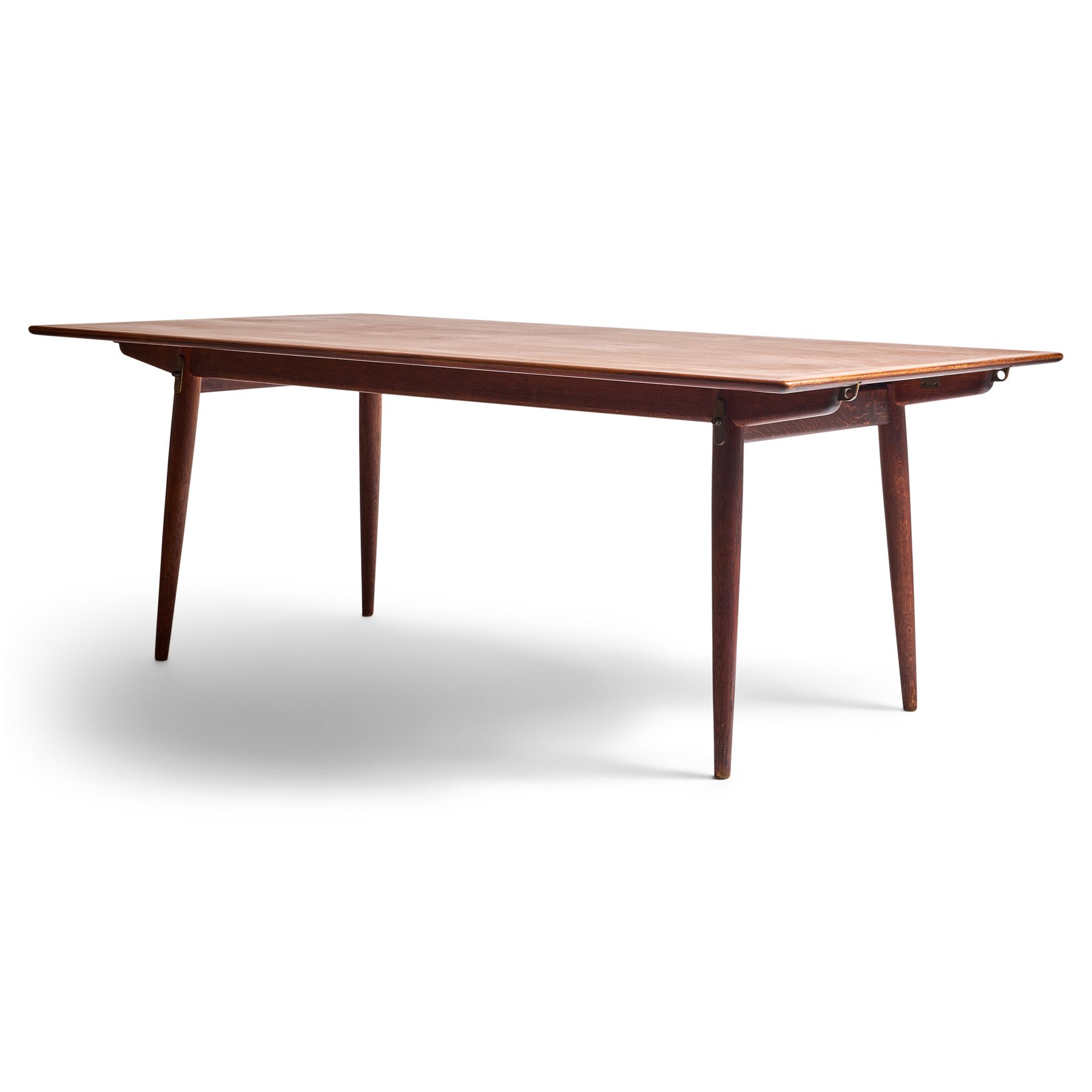 Teak and Oak Extension Dining Table