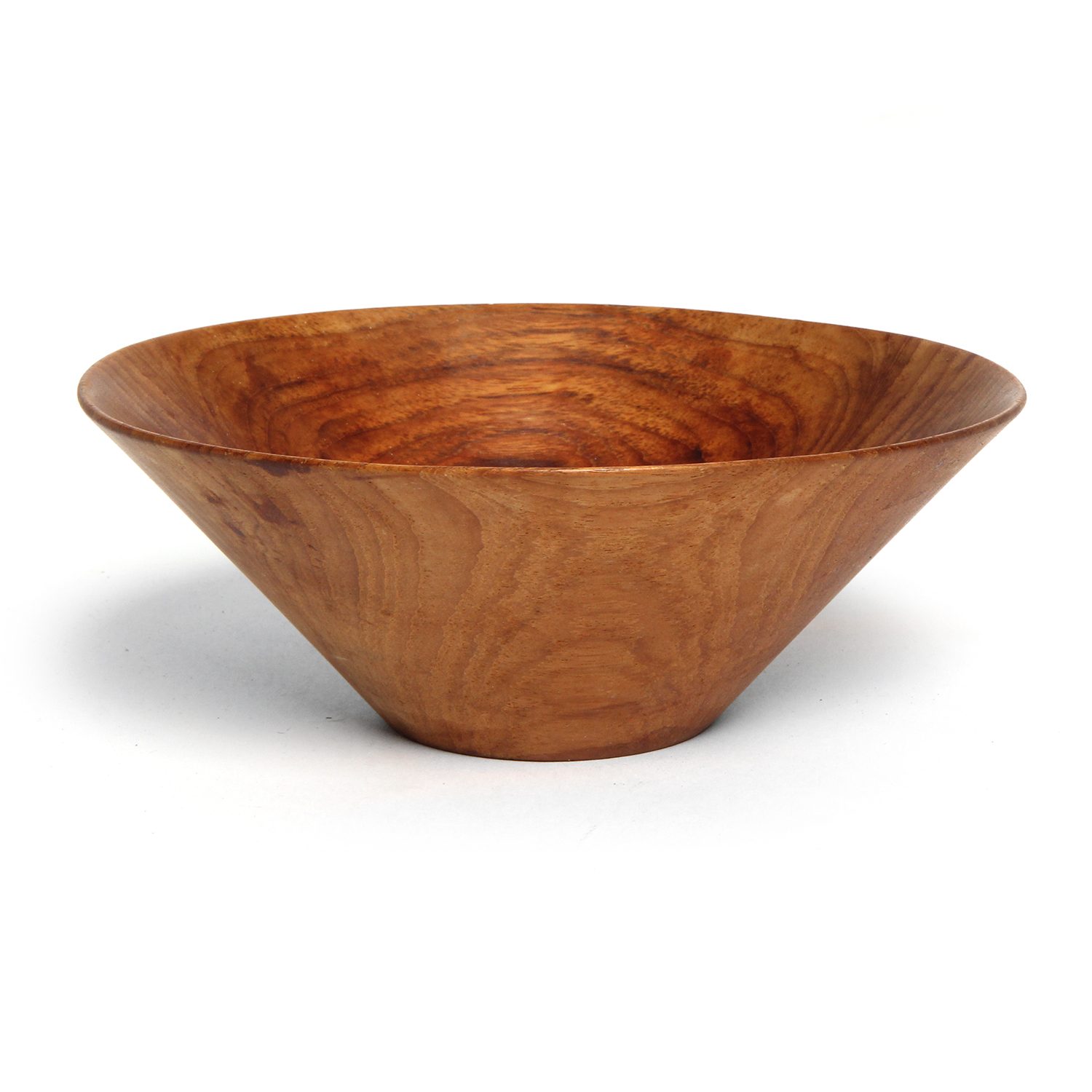 Lathe Turned Teak Bowl
