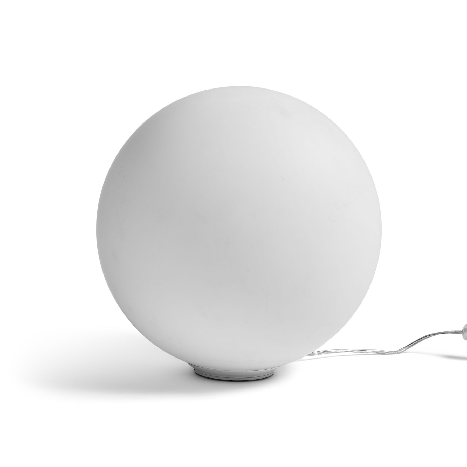 Globe-Shaped Table Lamp