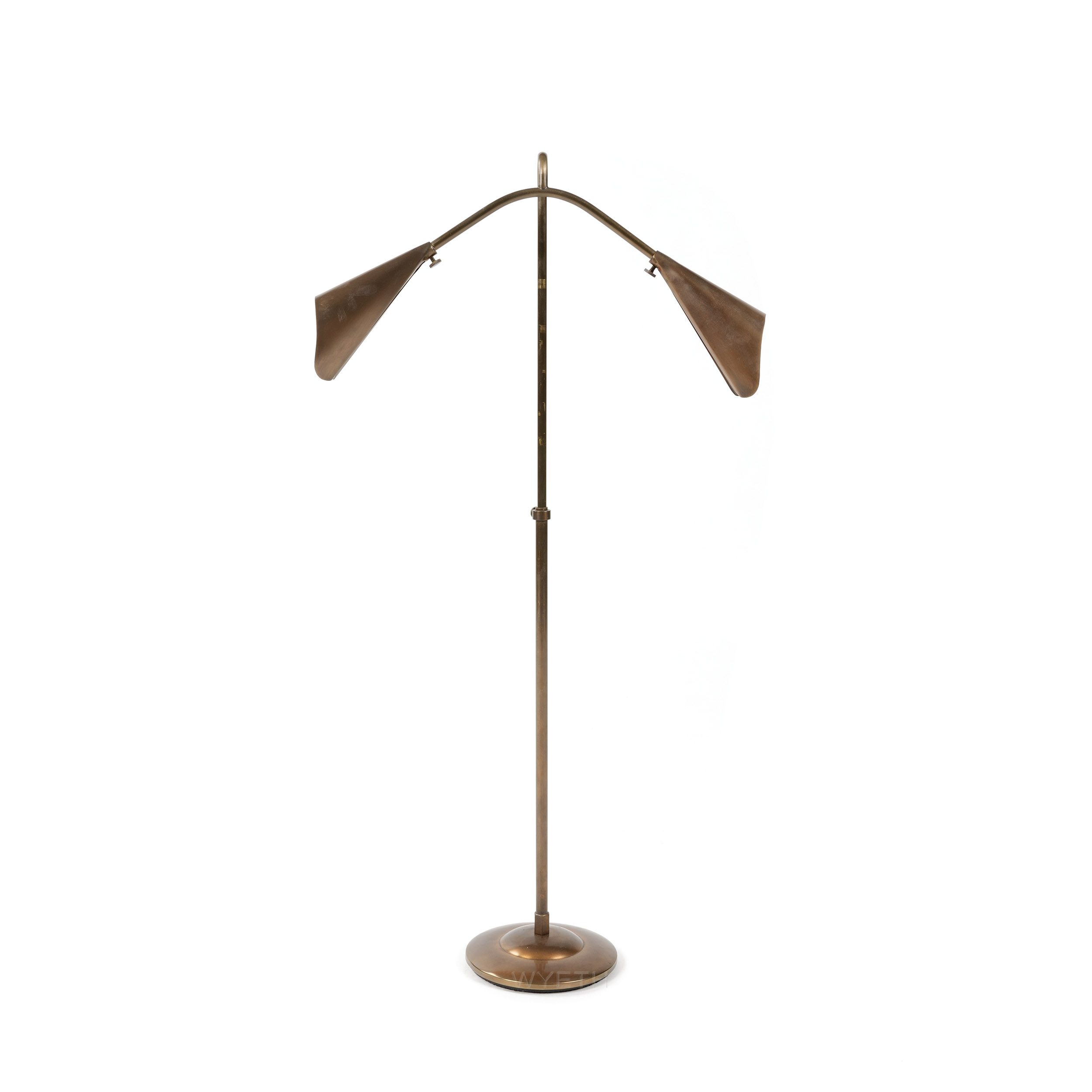 Brass Garment Display