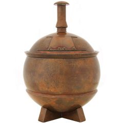 Bronze Lidded Jar