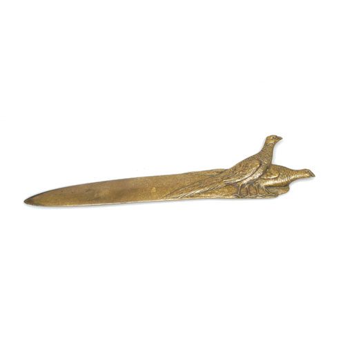 Pheasant Letter Opener