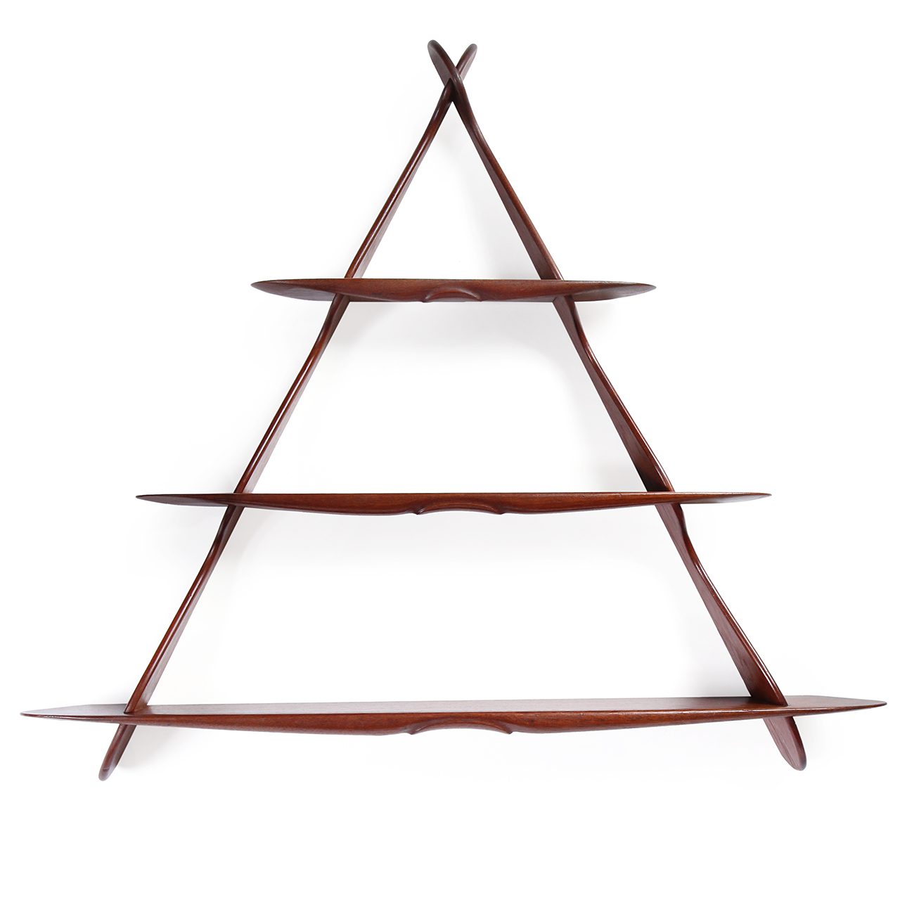 Triangular Three Tiered Shelf
