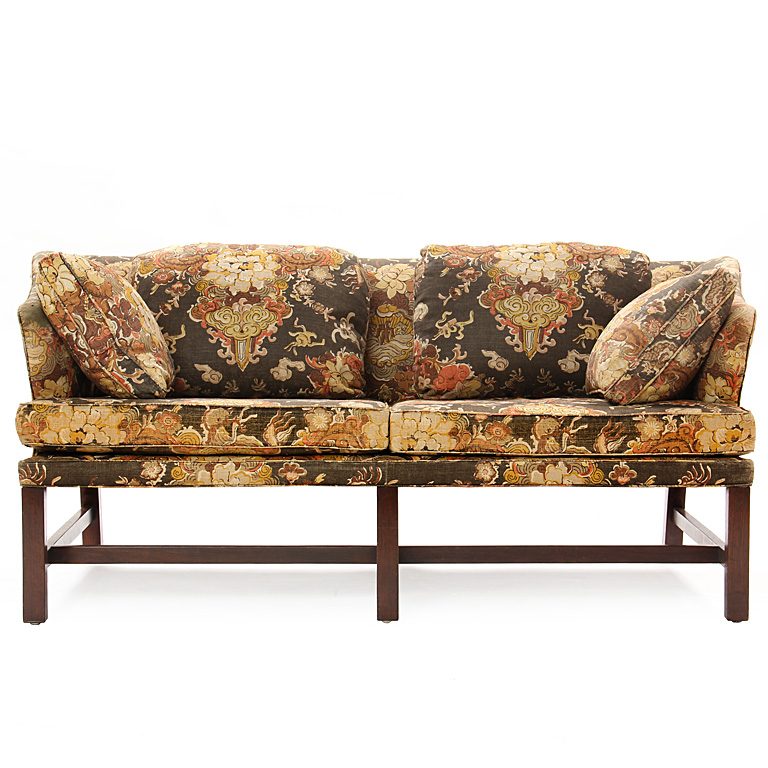 Floral Print Settee