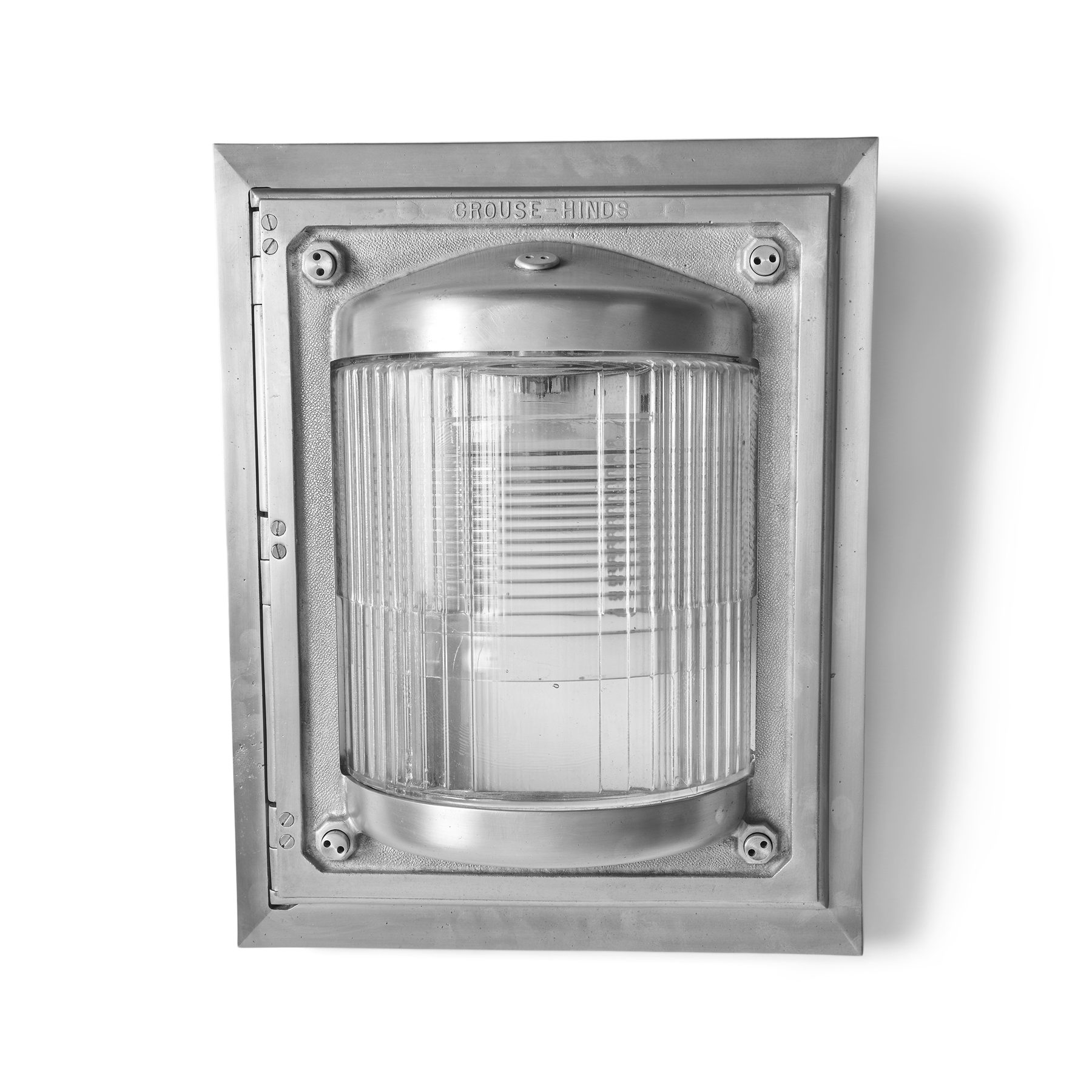 Industrial Flush Mount and Inset Wall Light Fixture