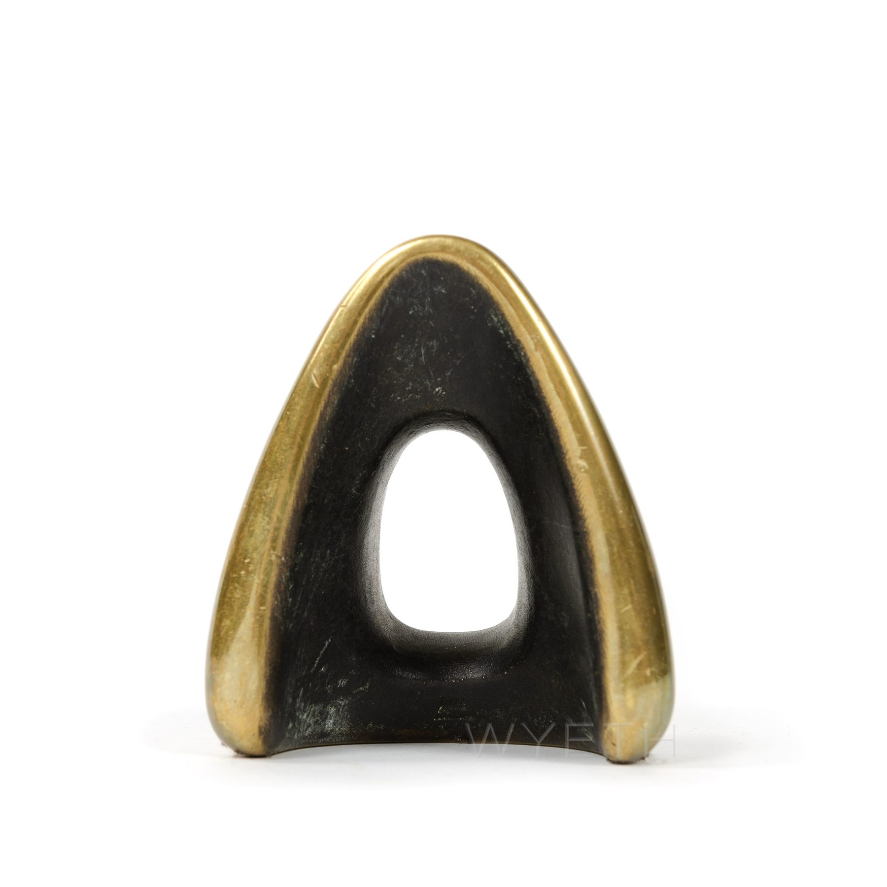 Cast Brass Bookend
